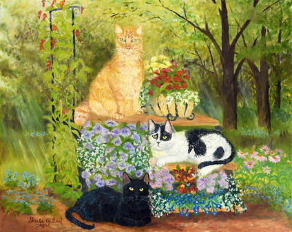 Sun Loving Cats