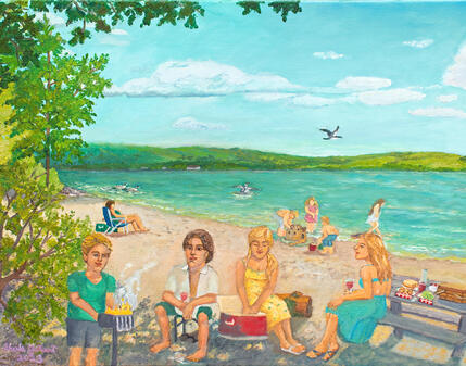 Afternoon at Swan Lake