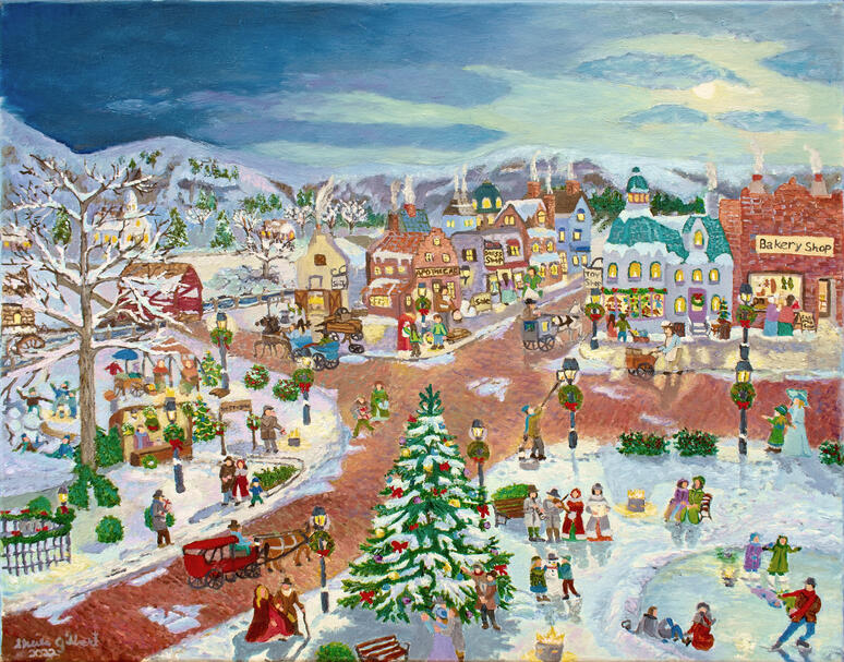 Christmas Spirit In Phadreezville